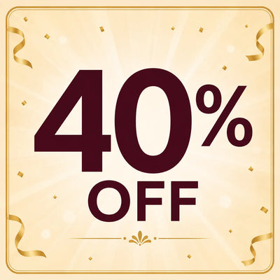 40 % OFF