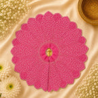 Sparkle Sequin Petal Laddu Gopal Ji Poshak, 5 no. (Baby Pink)