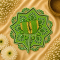 Eight-Point Star Laddu Gopal Ji Poshak (Mint Green)