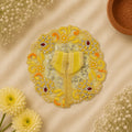 Laddu Gopal Ji Dress Design-6 (Bright Yellow)