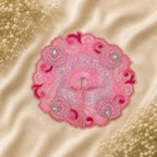 Laddu Gopal Ji Dress Design-6 (Baby Pink)
