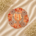 Laddu Gopal Ji Dress Design-6 (Peach)