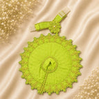 Laddu Gopal Ji Dress Design-7 (Parrot Green)