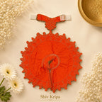 Laddu Gopal Ji Dress Design-7 (Kesari Orange)
