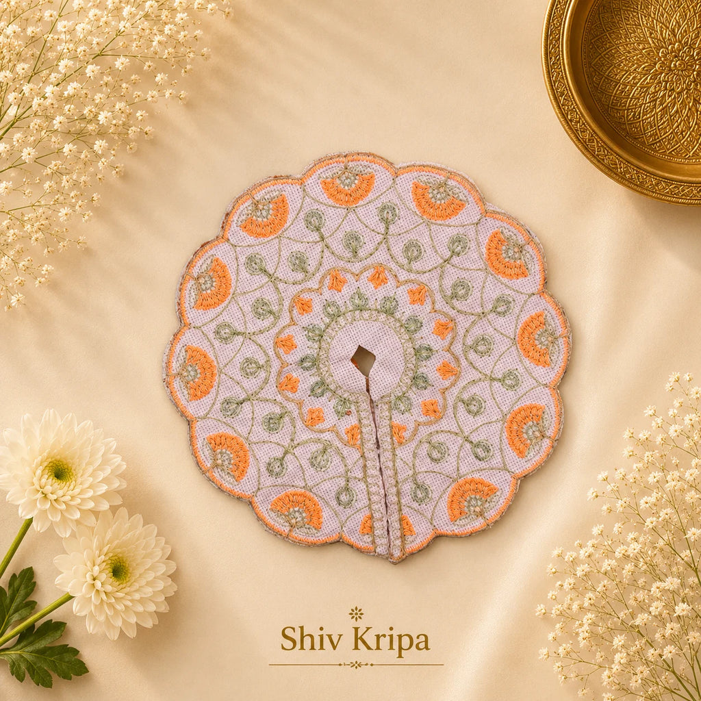 Laddu Gopal Ji Dress Design -13(Kesari Orange)
