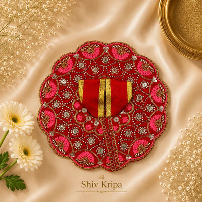 Laddu Gopal Ji Dress Design -13 (Sindoor Red)