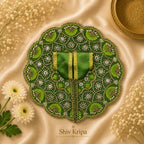 Laddu Gopal Ji Dress Design -13 (Dark green)