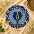 Laddu Gopal Ji Dress Design-12 (Royal Blue)