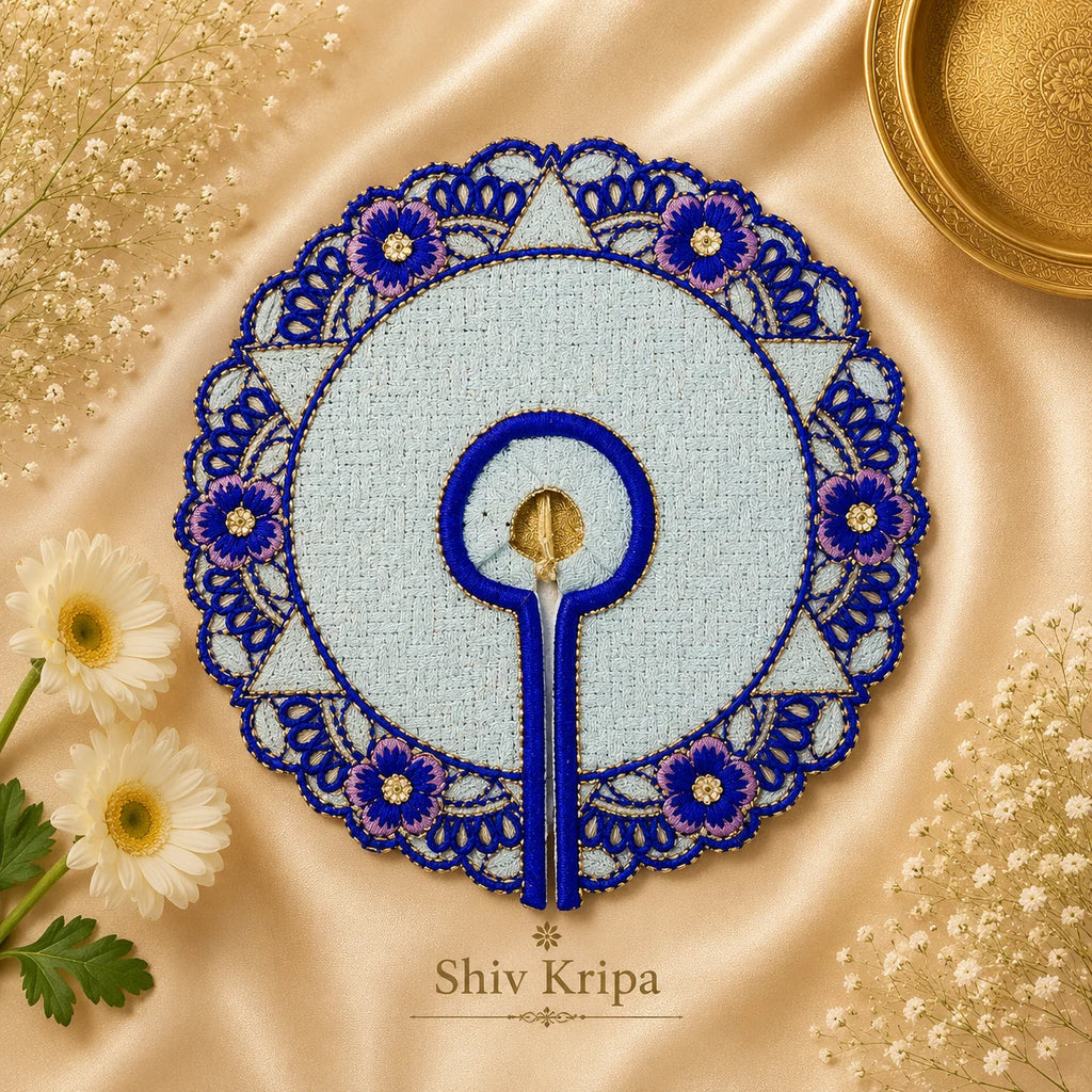 Laddu Gopal Ji Dress Design-12 (Royal Blue)