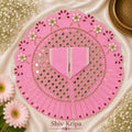 Laddu Gopal Ji Dress Design -11 , 6 no. (Baby Pink)