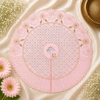 Laddu Gopal Ji Dress Design -11 , 6 no. (Baby Pink)