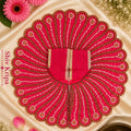 Laddu Gopal Ji Dress Design-15, 6 no. (Sindoor Red)