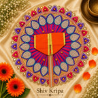Laddu Gopal Ji Dress Design-16, 6 no. (Kesari Orange)