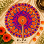 Laddu Gopal Ji Dress Design-16, 6 no. (Kesari Orange)