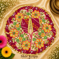 Laddu Gopal Ji Dress Design-17, 5 no. (Maroon)