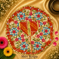 Laddu Gopal Ji Dress Design-17, 5 no. (Kesari Orange)