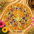 Laddu Gopal Ji Dress Design-17, 5 no. (Bright Yellow)