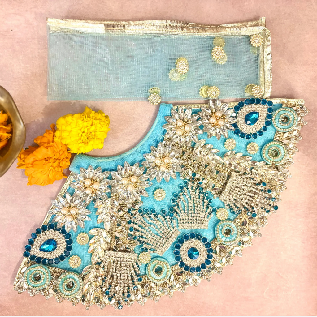 Divyaneel Radha Krishna Dress